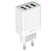 BOROFONE BA40A Speedway, wall charger with 3 USB output