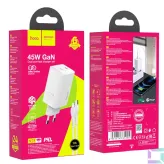 Hoco N23 charger Type-C to Lightning cable